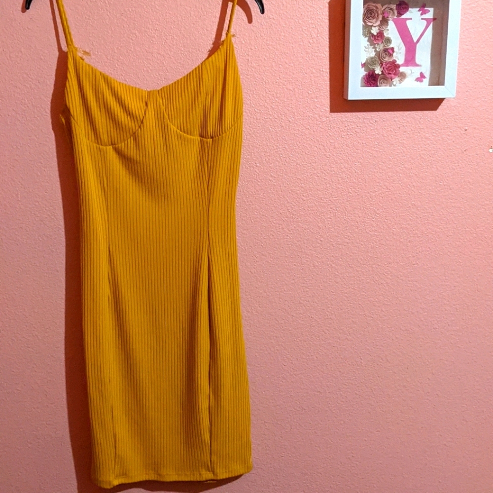 3 for $15Mustard Yellow Dress